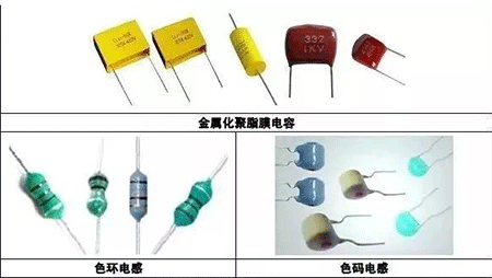 金屬化聚酯膜電容、色環(huán)電感、色碼電感